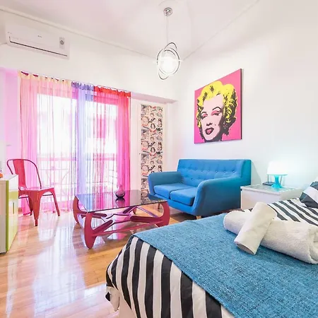 Zenios Amintas-Pop-Artment For Two In City Center Atene Esterno foto