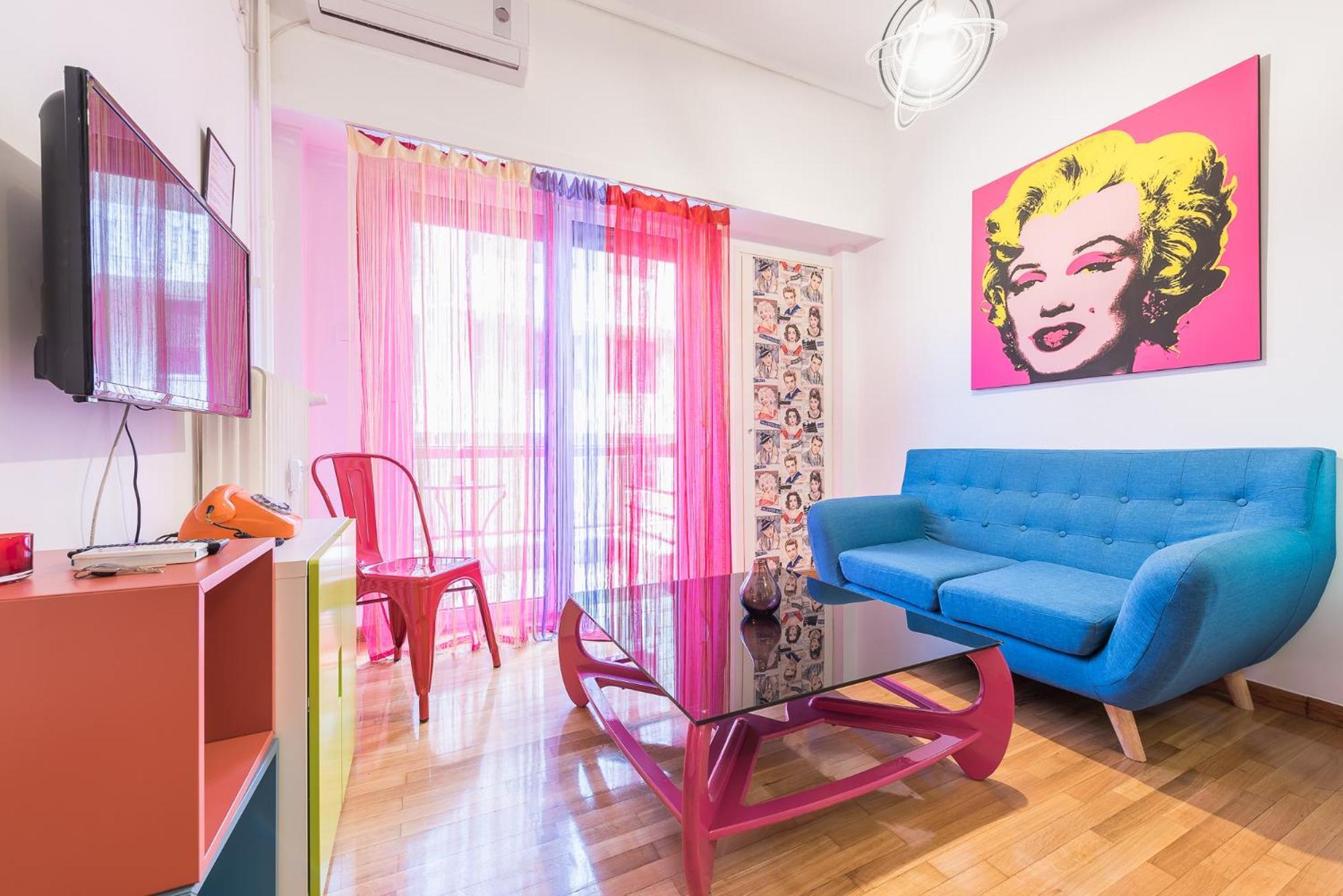 Apartment Zenios Amintas-Pop-Artment For Two In City Center Athen