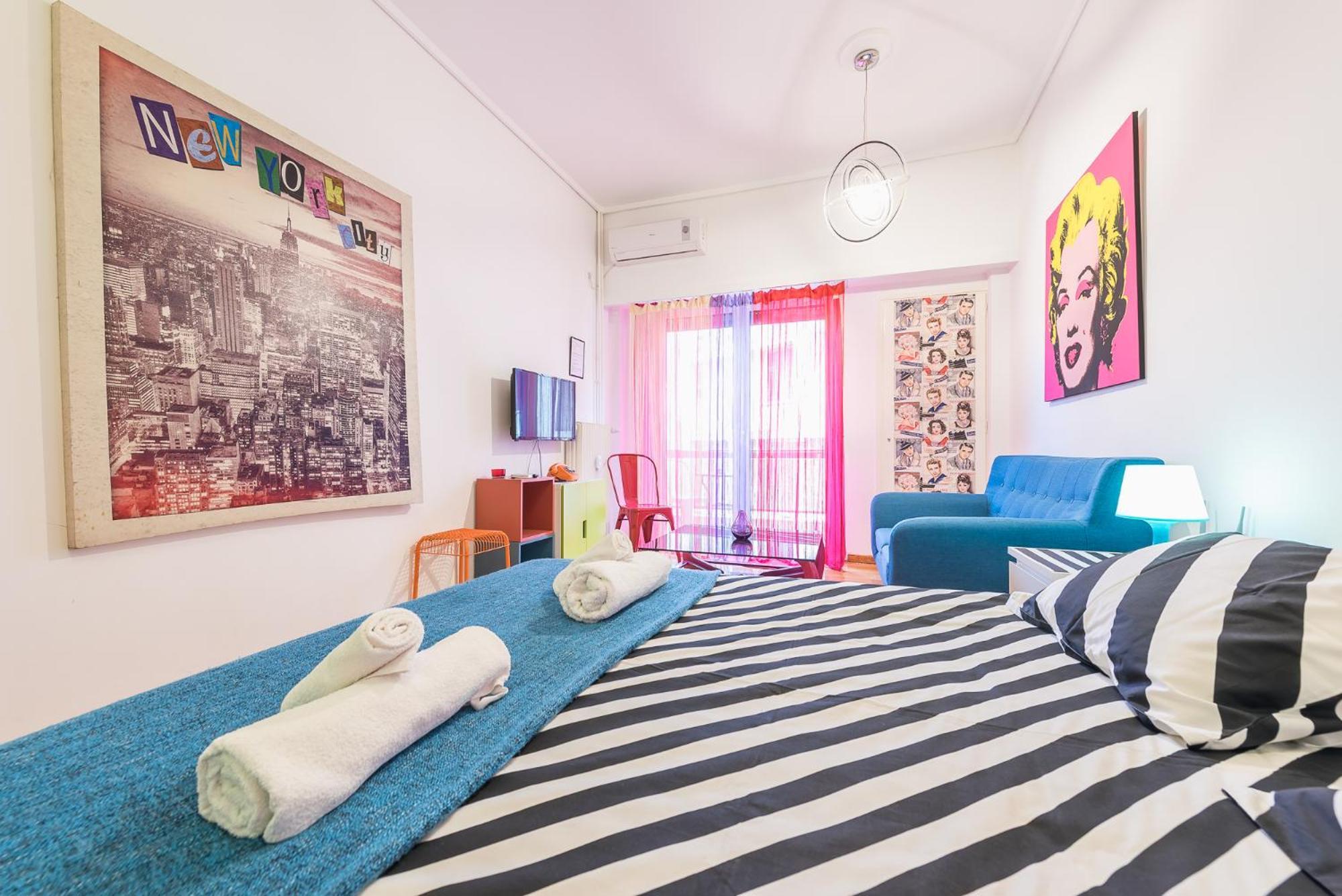 Apartment Zenios Amintas-Pop-Artment For Two In City Center Athens